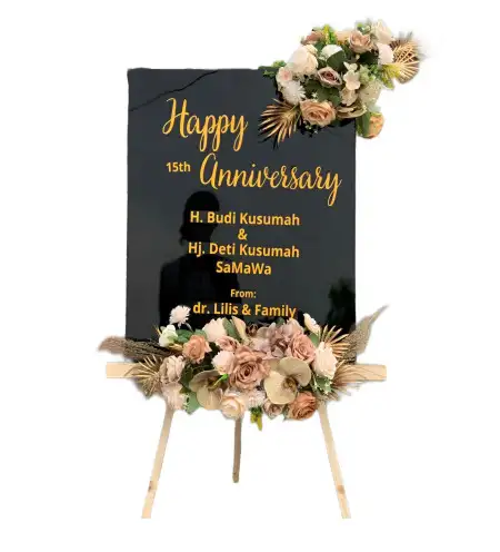 Papan Bunga Akrilik Anggilowu